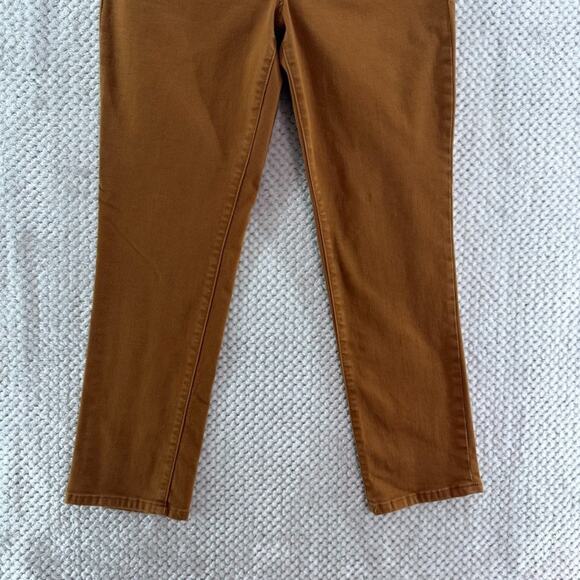 Democracy Jeans Womens 6 Brown Flex-ellent Mid Rise Straight Leg Festival Rodeo - Picture 4 of 16